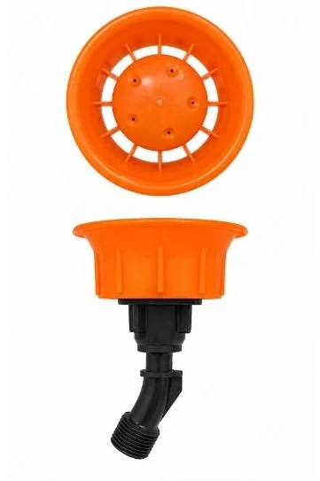 Boquilla KF-124E campana naranja en Agrohierro