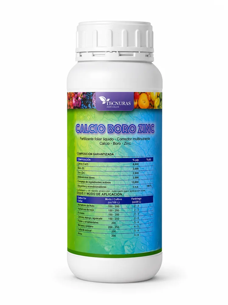 Calcio Boro Zinc en Agrohierro