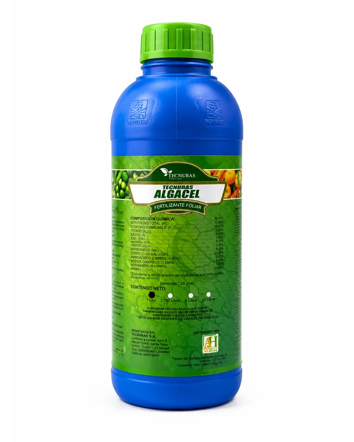 Producto Algacel de Tecnuras Agrícolas